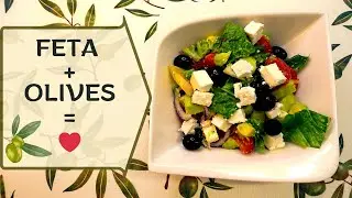 BEST Mediterranean Avocado Salad | Easy No-Cook Recipe