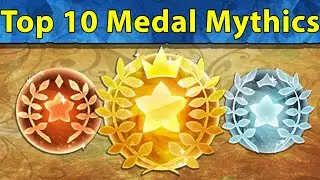 Gems of War: Top 10 Mythics to Medal | Orb of Glory Optimal Usage for Elite Levels