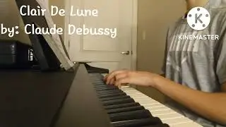 Clair De Lune-Composted By: Claude Debussy Piano Cover.