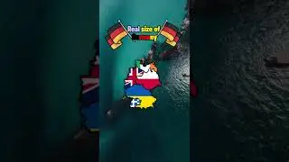 Real size of germany #creative #funny #dance #fyp #virwl #shorts #views #videogamesretro #videogames