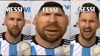 Best L.Messi funny meme in different face 