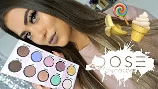 NEW Dose Of Colors EyesCream Palette! Swatches & Review
