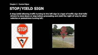 Stop Yield Sign - Control Signs - K53