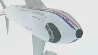 China Airlines Flight 006 - Landing Animation