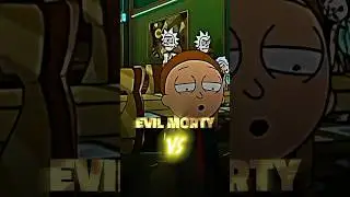 EVIL MORTY VS TRIO MORTYs (Part1) #edit #debate #newyear #cartoon #adultswim #rickandmorty #morty