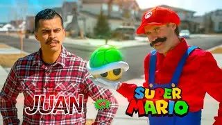 Juan vs. Super Mario in Real Life