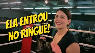 Ela entrou no ringue! | Tribuna Esporte