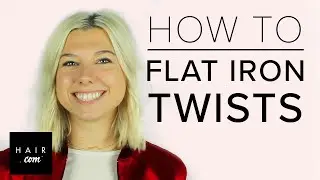 How To: Flat Iron Twist Beauty Hack