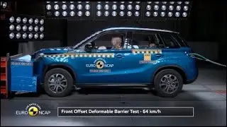 #Suzuki Vitara Brezza 2022 crash test || 2022 VitaraBrezza gets 5⭐️ rating in Ncap crash Test ||