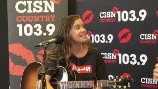Emily Reid on the CISN Country 103.9 Sound Stage