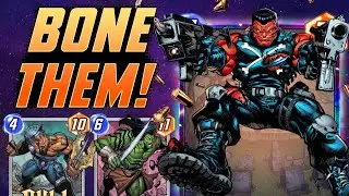 This CRAZY BIG Crossbones deck felt busted!