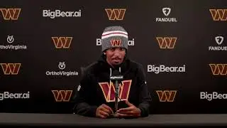 QB Jayden Daniels Speaks to the Media After Practice | Washington Commanders