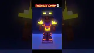 Minecraft Throne Lord 😈 Armor Trim Combination