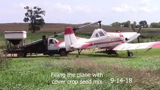 Aerial Seeding Cover Crops: 2018