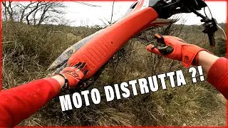 LANCIO LA MOTO🫠\ enduro estremo🔥PERICOLOSO🔥\ Fantic xe 125 \ Beta racing 125