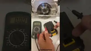 How to test a 20 volt battery from a cordless Circular Saw. #battery #howto #diy #tools #tool #test