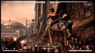 Mortal Kombat X Tanya Dragon Naginata Combo Video
