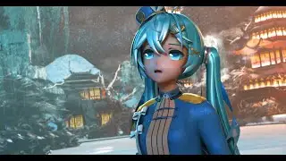 【MMD x Blender】Glow by keeno ft. Hatsune Miku【YYB Snow Miku 2020】