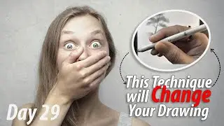 This Technique Will Change Your Drawing | Drawing Series - Day 29 | Smooth Effect in Drawing