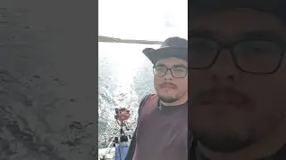 Acampamentos #1k - Testando com meu pai o nosso bote infl&aacute;vel