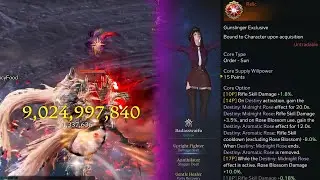 Popping off in Kazeros HM with the new TTH Ark Grid Core | Lost Ark