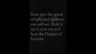 Dark   beat poem. The words are the visual, close caption not needed.