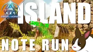 The Island Note Run Level 1 - 78 in 7 Minutes | ARK: Survival Ascended