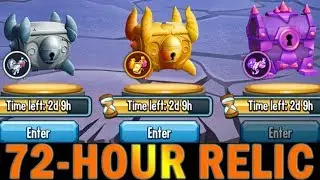 72-Hour Challenge | HOW TO GET CHALLENGE COINS | DIAMOND RELIC | Monster Legends