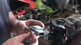 Ford 2G 3G 4G Alternator Troubleshooting Voltage regulator module repair