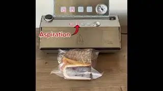 Machine sous-vide Takaje Tre Spade professionnelle automatique inox avec manom&egrave;tre - Tom Press