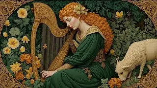 Celtic Harp Music ~ Enchanting Winter Melodies for Deep Relaxation & Calm Sleep