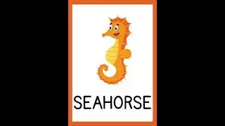 Sea Animals for Kids 🐬🦈 | Learn Ocean Animals Names with Fun Sounds & Pictures