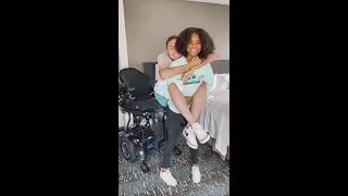 Piggybacking my Quadriplegic Husband! | Cole & Charisma