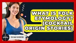 What Is Folk Etymology? (Cocktail Origin Stories) - The Daily Definition