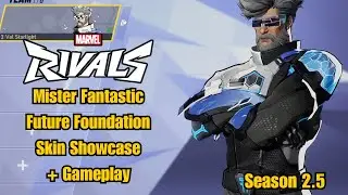 Mister Fantastic | Future Foundation Skin Showcase | Marvel Rivals Gameplay | Season 2.5