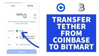 How To Transfer Tether From Coinbase To Bitmart (2022) | Cryptocurrency Tutorial (Step By Step)
