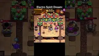 Electro Spirit Dream: #clashroyale