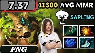 7.37 - Fng TREANT PROTECTOR Hard Support Gameplay 30 ASSISTS - Dota 2 Full Match Gameplay