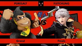 Rage Quit #5 - Grand Finals - Puresalt (Donkey Kong) vs Fletchling (Robin)