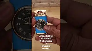 butane lighter with led watch it's fun|#youtubeshorts|#shortsfeed|#youtube#short|#trending|