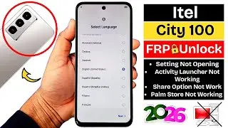Itel City 100 Frp Bypass 2026 | Itel ( C671l ) Google Account Remove Without PC | New Update Method
