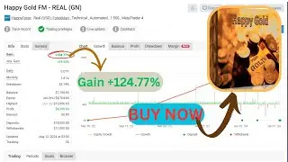 Happy Gold V2 +Set files MT4 EA No DLL |  Best Forex EA for Real Profits.