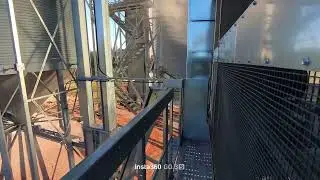 Drying Grain using Western Grain Dryer