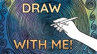 🌀 Spiral Sacred Geometry Explained - Draw this Sacred Symbol With Me! (Spiritual Meaning of Spiral)