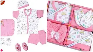 #LittleHub 6 pieces baby gift set Reveiw... #babygift set...