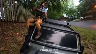 Neighbourhood Isn&rsquo;t Dangerous!Spirit Iron-Knife Packing Heat R/C Ride#lol#rc#cool#ride#toys#fun     