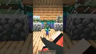baby zombie power W #minecraft#ultragaming