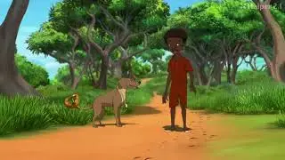 The Brave Boy and His Loyal Dog | African Folk Animated Story 🐶🌍