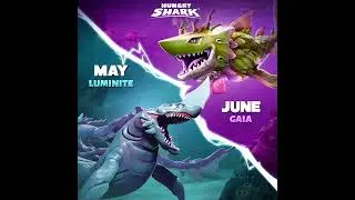 YOUR MONTH YOUR SHARK, WHICH SHARK ARE YOUR ? HUNGRY SHARK