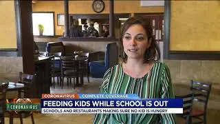Schools and restaurants make sure students don't go hungry while school is out